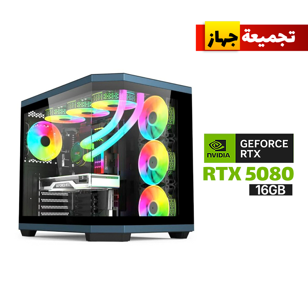 [V950B-GPC7] Gaming PC Ultra 7-265K Processor, Gigabyte Intel Core Ultra Z890 Gaming X Wifi 7 Motherboard, 32GB D5 RAM (6000), 2TB NVMe SSD (6000), RTX 5080 16GB VGA, 1000 WATT GOLD PSU, L360 Liquid Cooler, Acer V950 Mid Tower Case, Windows 11 Pro (License)