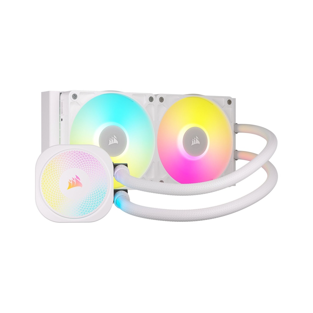 [CW-9061020-WW] Corsair iCUE Link Titan 240 RX RGB Extreme Performance 240mm Liquid CPU Cooler - White