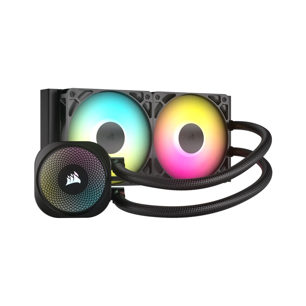 [CW-9060092-WW] Corsair Nautilus 240 RS ARGB Performance 240mm Liquid CPU Cooler - Black
