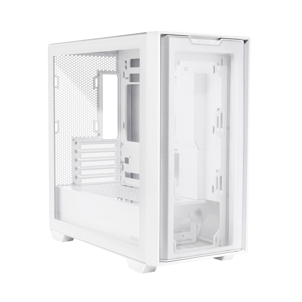 [90DC00H3-B09010] Asus A21 Micro ATX Tempered Glass Side Panel Case Without Fan - White