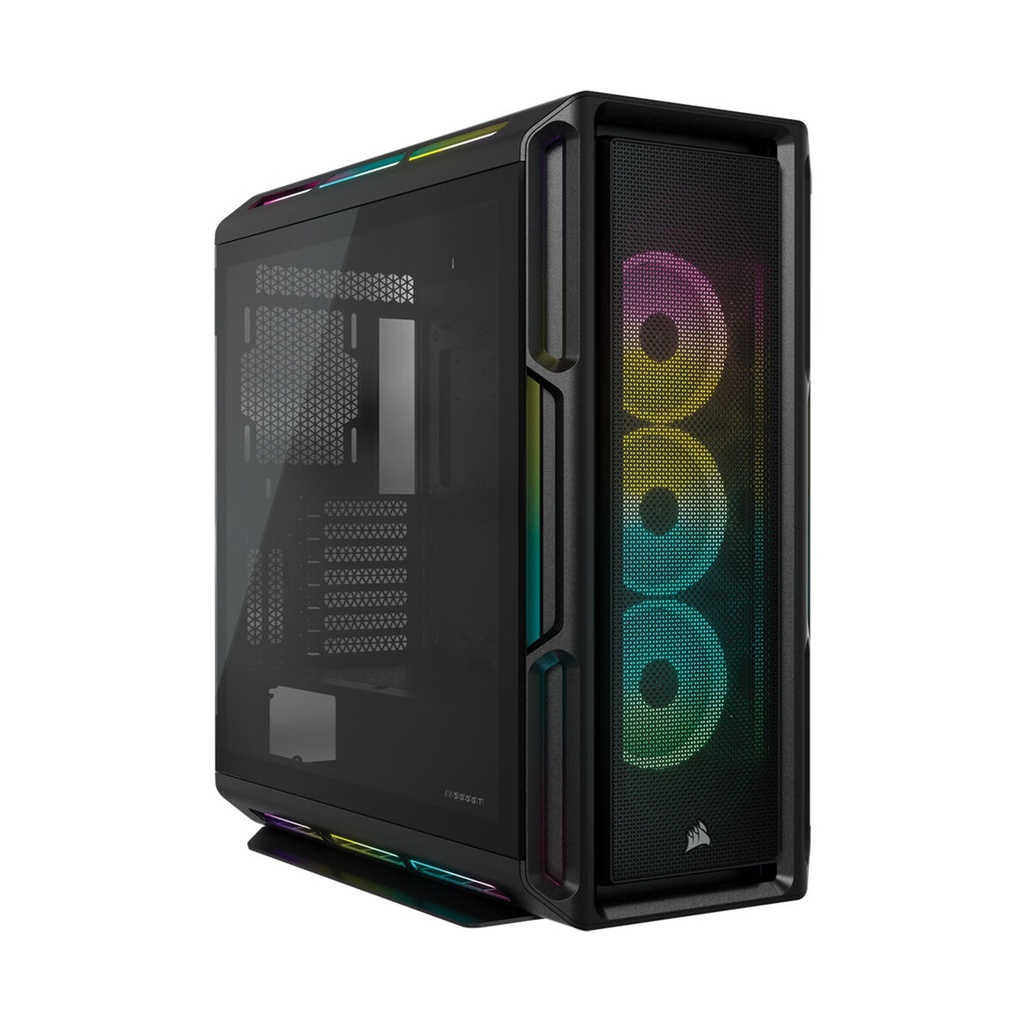 [CC-9011230-WW] Corsair iCUE 5000T RGB Tempered Glass With 3 RGB & 1 Rear Fans Full-Tower ATX PC Case - Black