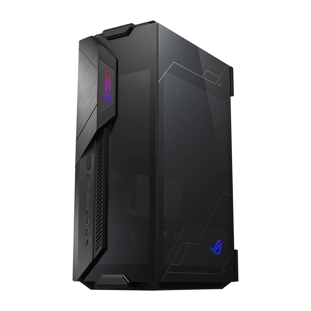 [90DC00B0-B39000] Asus Rog Z11 Mini-ITX Aluminum Steel Tempered Glass ABS Plastic Case - Black